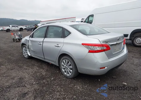 2014 Nissan Sentra Sv из США, поврежденный, VIN 3N1AB7AP0EY304397